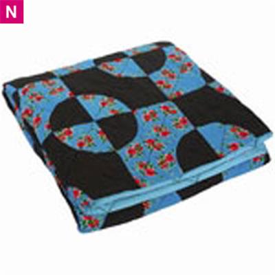Plaid enfant patchwork rond 