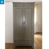 Armoire gris vert