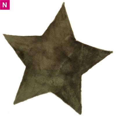 Tapis Etoile vert armé