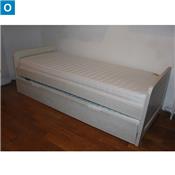 Lit gigogne transformable en lit 2 places