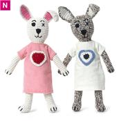 Poupée lapin en crochet 