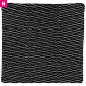 Plaid noir étoilé - PRIX EN BAISSE