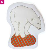 Coussin doudou ours