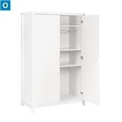 Armoire 2 portes blanche