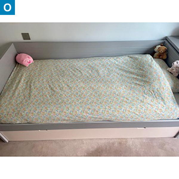 Lit banquette 90 x 200 avec tiroir lit 