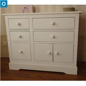 Commode blanche